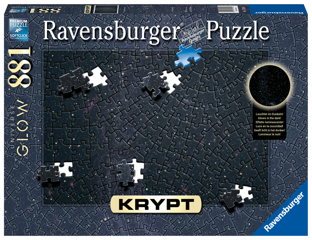 Cover: 4005556172801 | Krypt Universe Glow (Puzzle) | Spiel | 61728000 | Deutsch | 2022