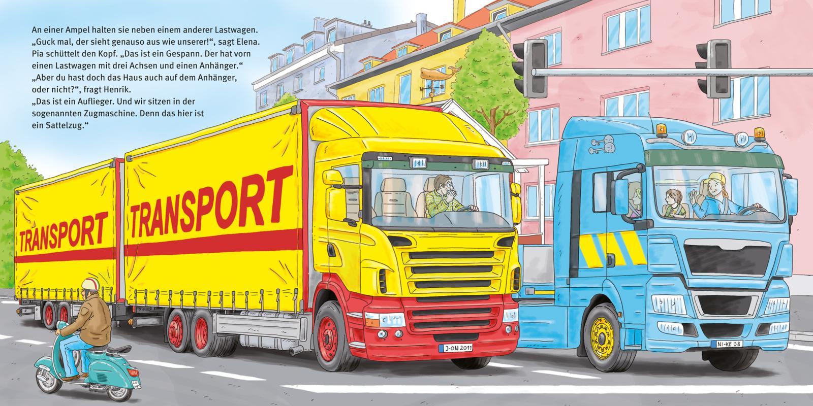 Bild: 9783551080592 | LESEMAUS 159: LKW-Giganten und Riesenlaster | Christian Tielmann