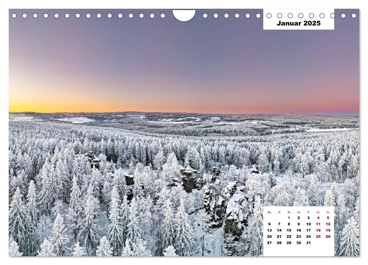 Bild: 9783383975196 | Unser Erzgebirge von oben (Wandkalender 2025 DIN A4 quer), CALVENDO...