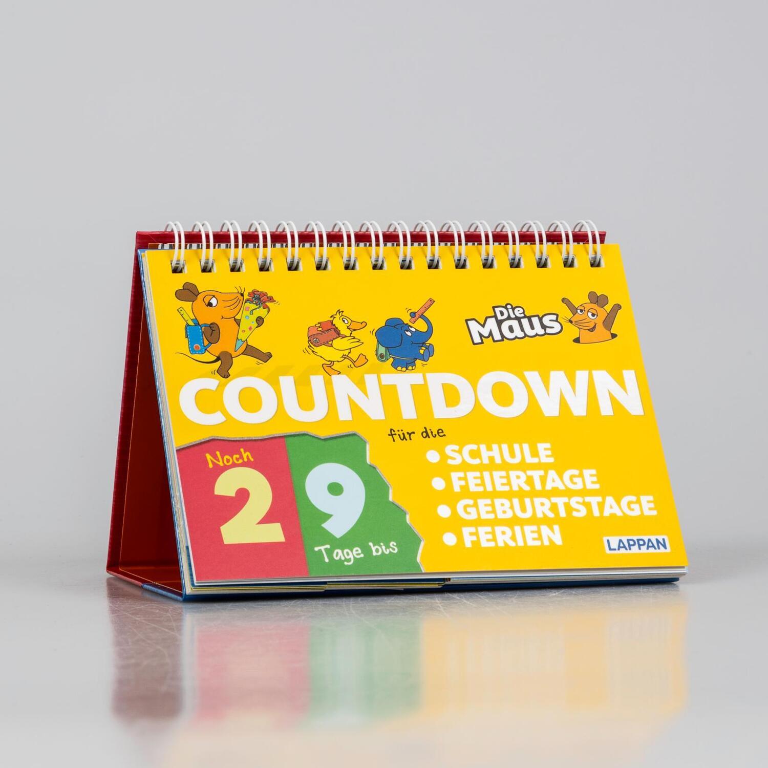 Bild: 9783830364405 | Countdown für die Schule mit der Maus | Taschenbuch | 26 S. | Deutsch