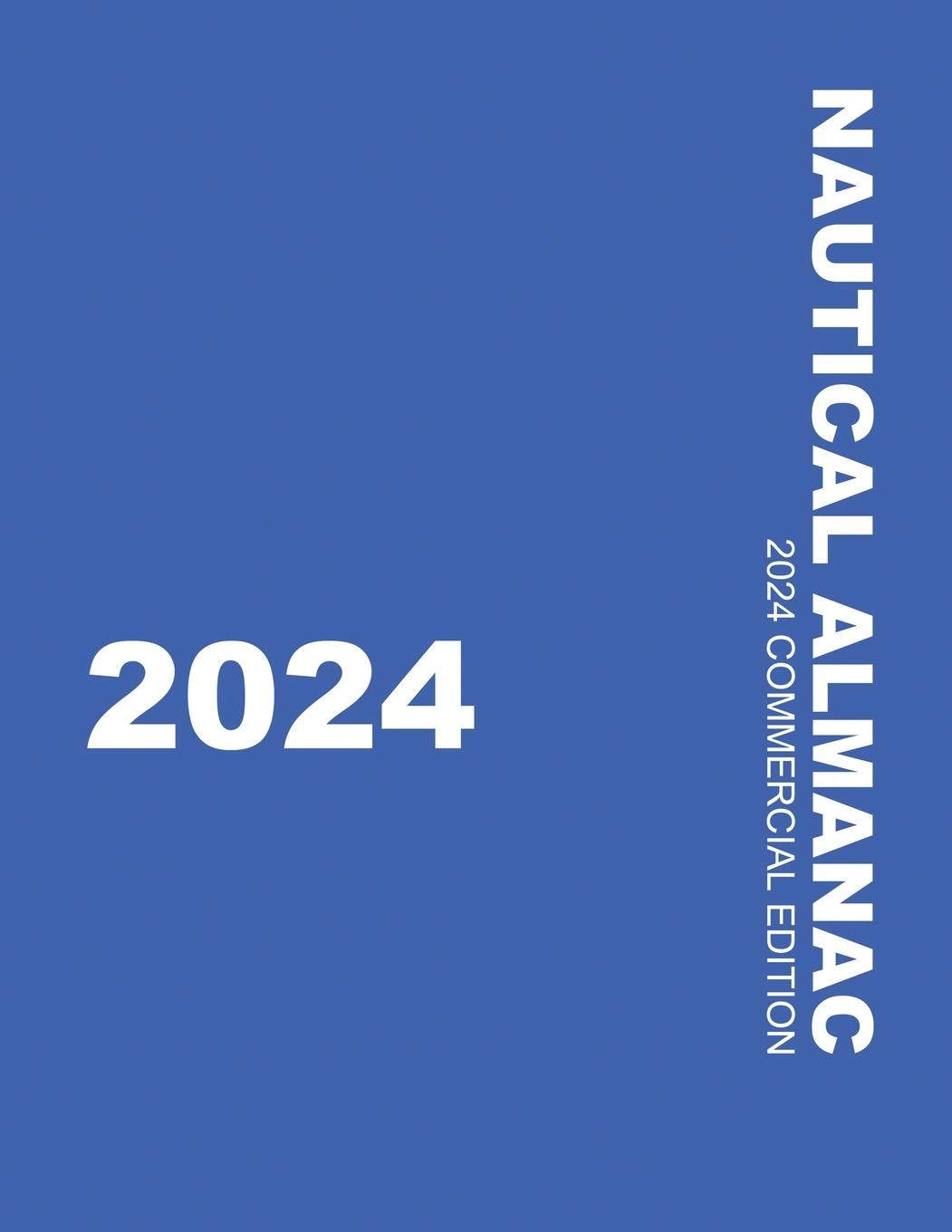 Cover: 9787799027432 | Nautical Almanac 2024 (Nautical Almanac For the Year) | Hydrographic