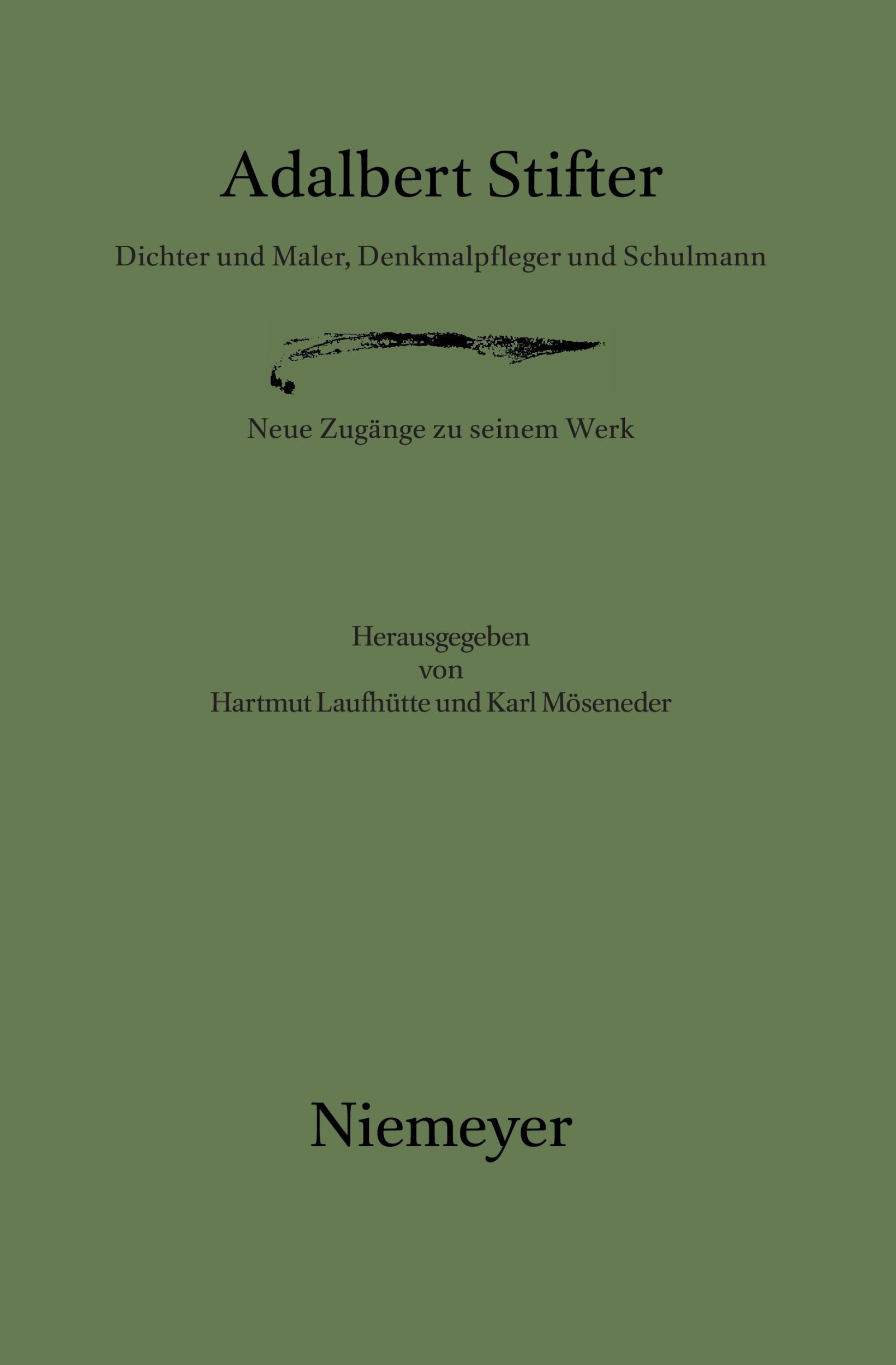 Cover: 9783484107199 | Adalbert Stifter | Karl Möseneder (u. a.) | Buch | XVI | Deutsch