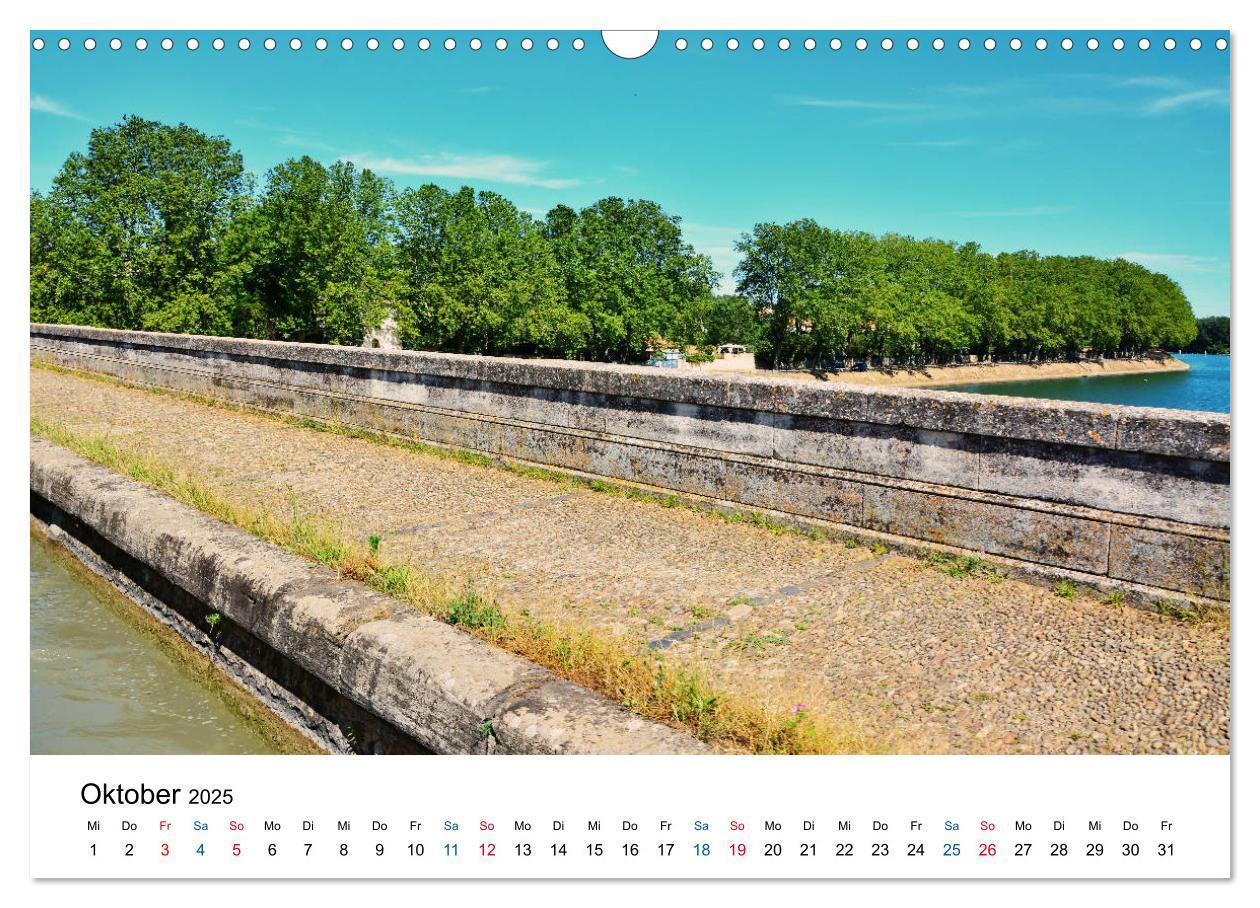 Bild: 9783435452262 | Unterwegs am Canal du Midi (Wandkalender 2025 DIN A3 quer),...