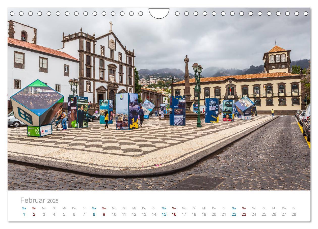 Bild: 9783435245758 | Funchal - Madeiras stolze Hauptstadt (Wandkalender 2025 DIN A4...