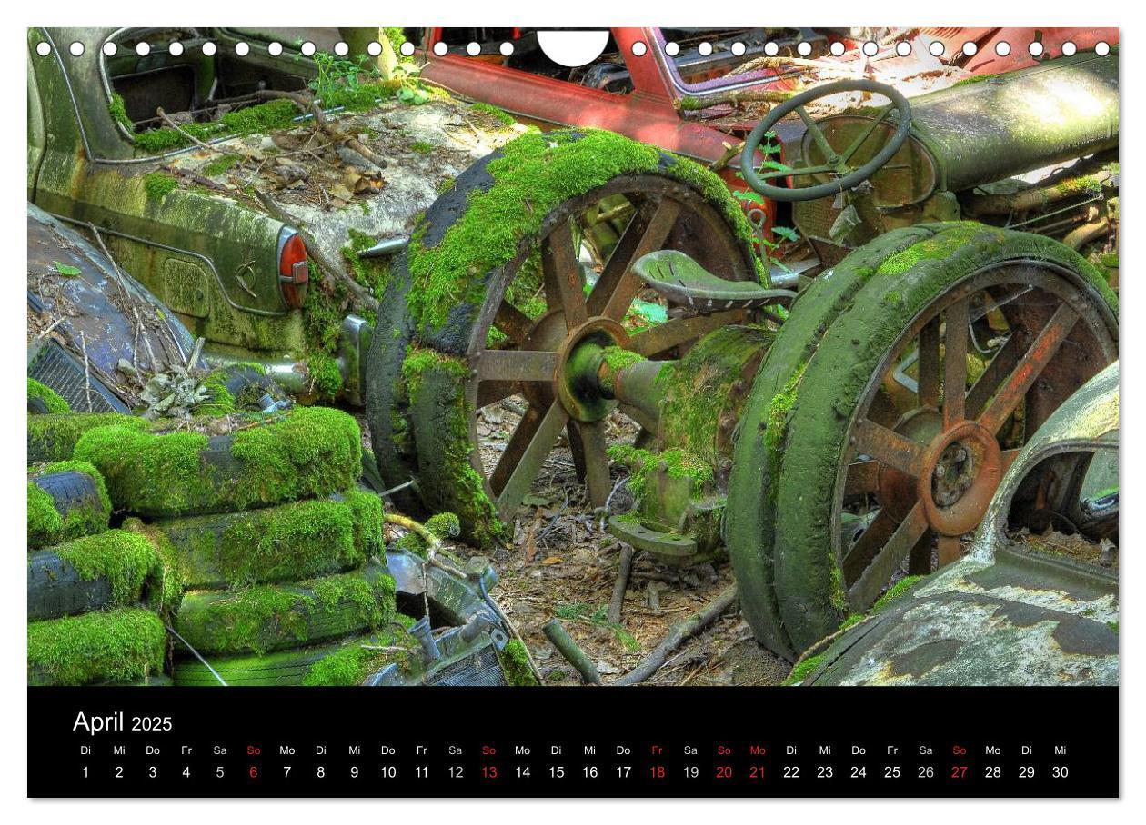 Bild: 9783435777204 | ROSTLAUBEN Die schönsten Autowracks (Wandkalender 2025 DIN A4...