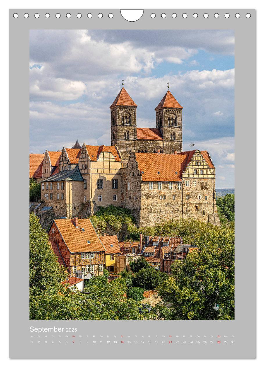 Bild: 9783435960903 | Quedlinburg - Königspfalz &amp; Mitglied der Hanse (Wandkalender 2025...