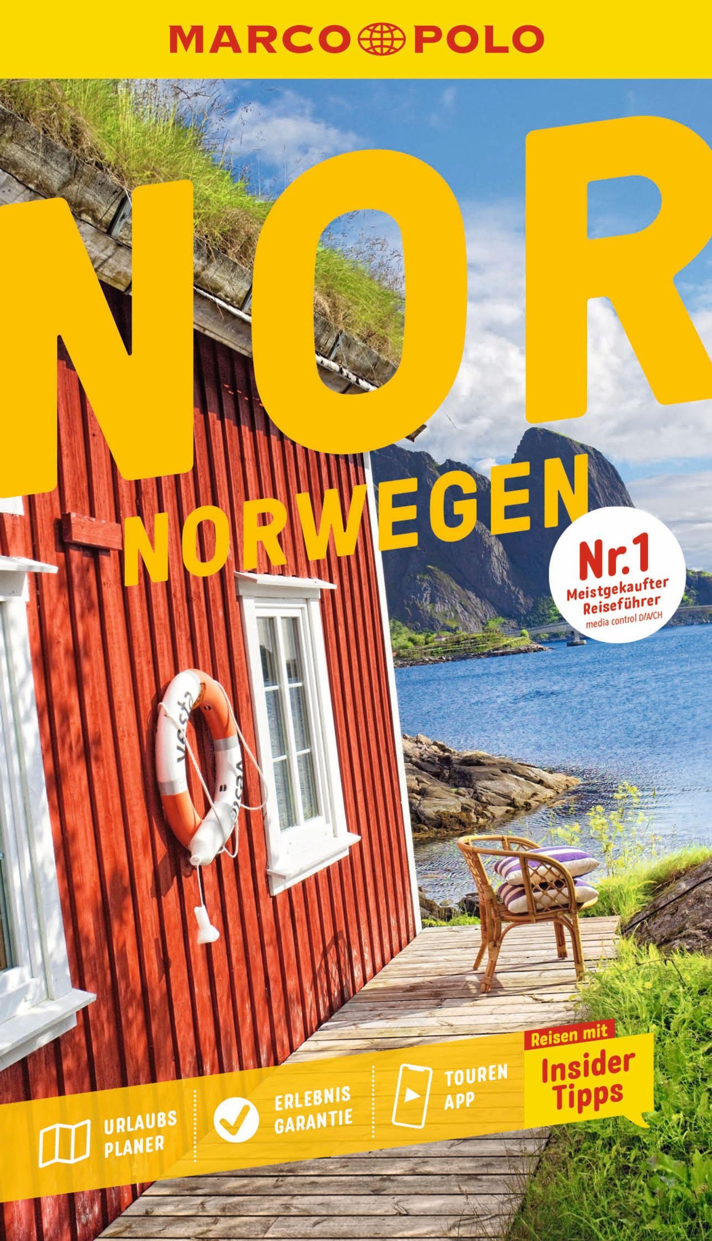 Cover: 9783829738125 | MARCO POLO Reiseführer Norwegen | Julia Fellinger (u. a.) | Buch