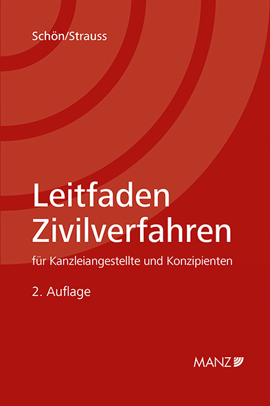 Cover: 9783214036416 | Leitfaden Zivilverfahren für Kanzleiangestellte und Konzipienten