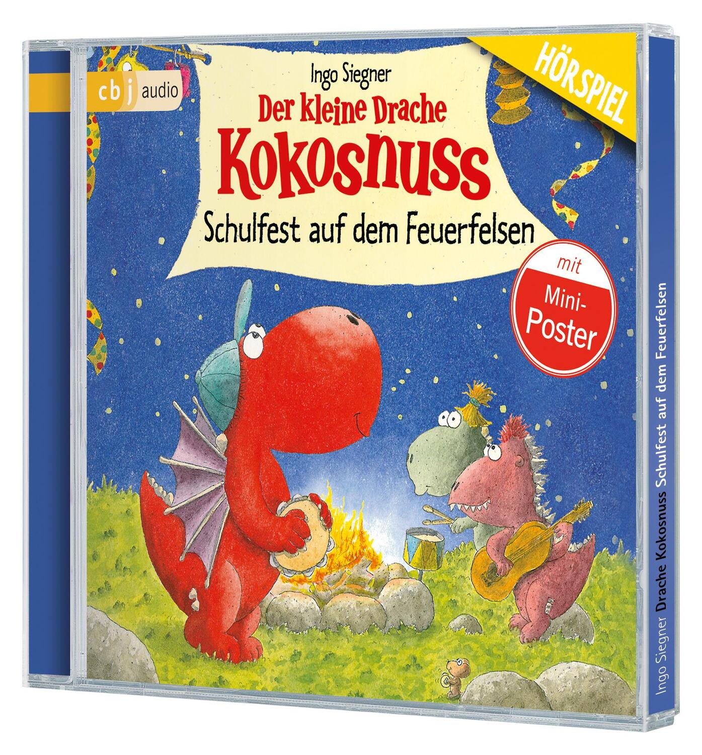 Bild: 9783866043053 | Der kleine Drache Kokosnuss 05 - Schulfest auf dem Feuerfelsen | CD