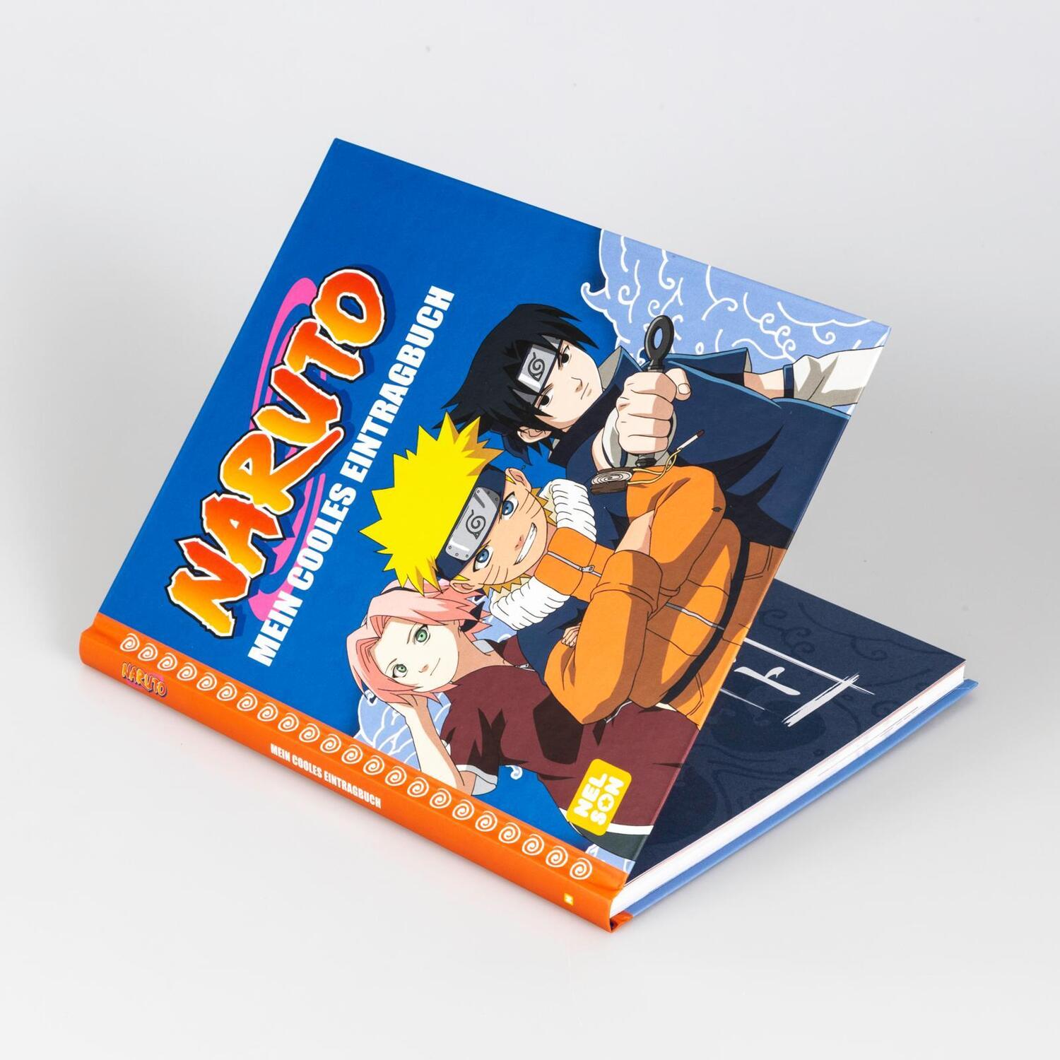 Bild: 9783845127118 | Naruto: Mein cooles Eintragbuch | Buch | Eintragbuch mit Gummiband