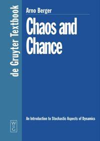 Cover: 9783110169904 | Chaos and Chance | An Introduction to Stochastic Aspects of Dynamics