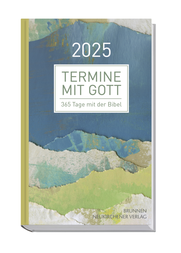 Cover: 9783761569658 | Termine mit Gott 2025 | 365 Tage mit der Bibel | Hansjörg Kopp | Buch