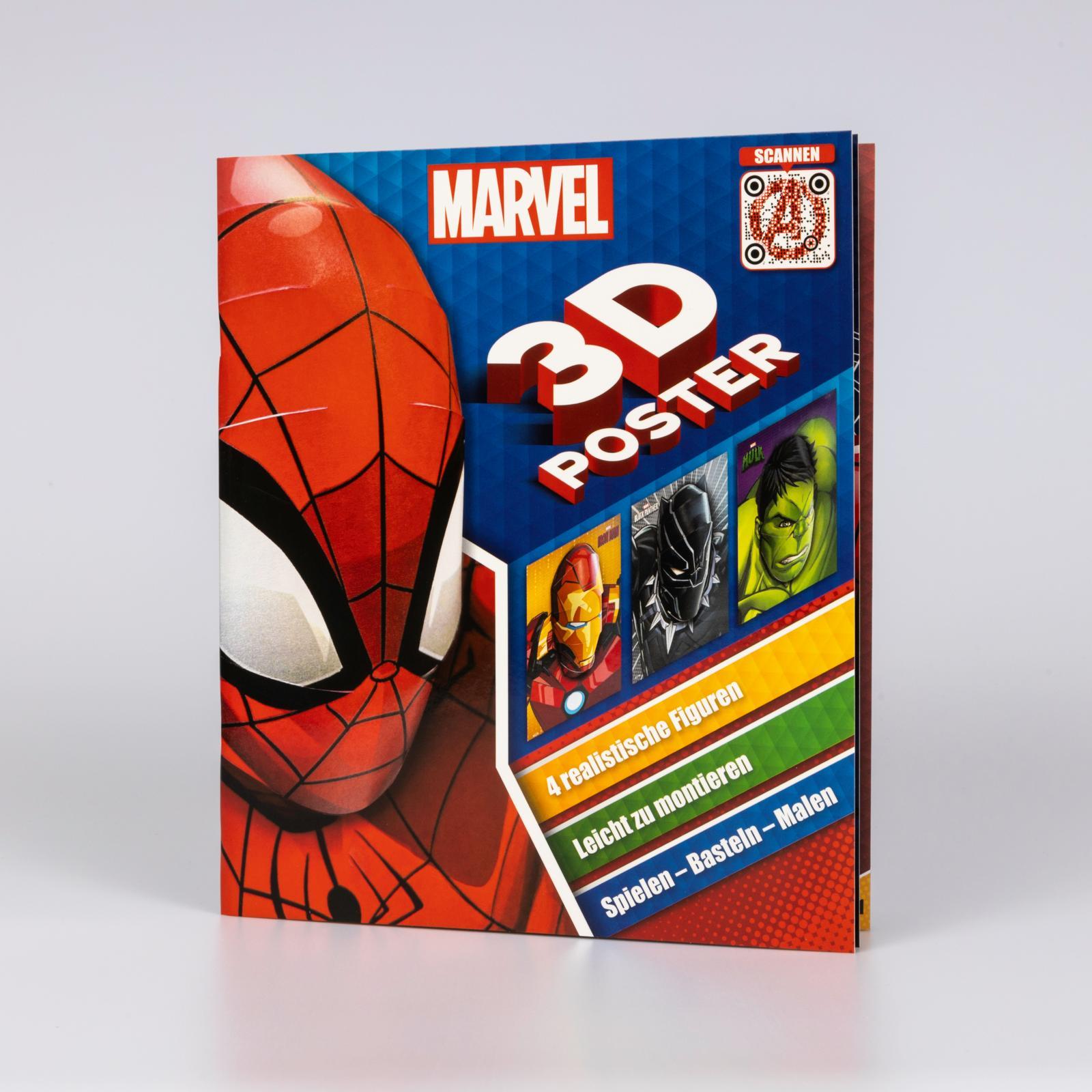 Bild: 9783845126777 | MARVEL: 3D-Poster | Taschenbuch | MARVEL | 16 S. | Deutsch | 2024