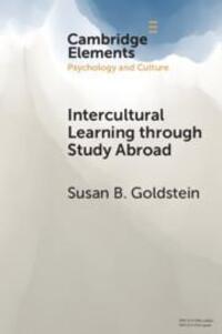 Cover: 9781009126960 | Intercultural Learning Through Study Abroad | Susan B. Goldstein