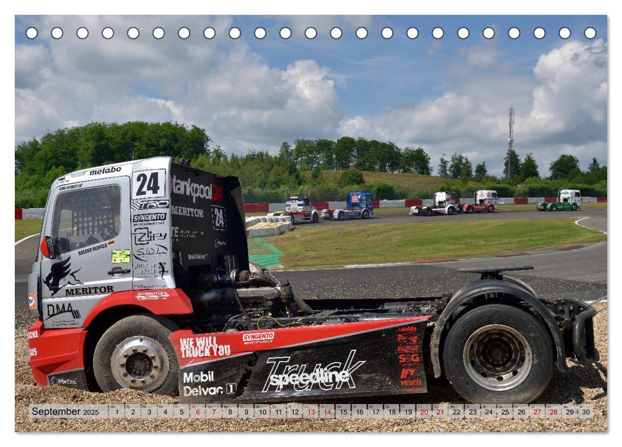 Bild: 9783457159156 | Best of TRUCK RACING (Tischkalender 2025 DIN A5 quer), CALVENDO...