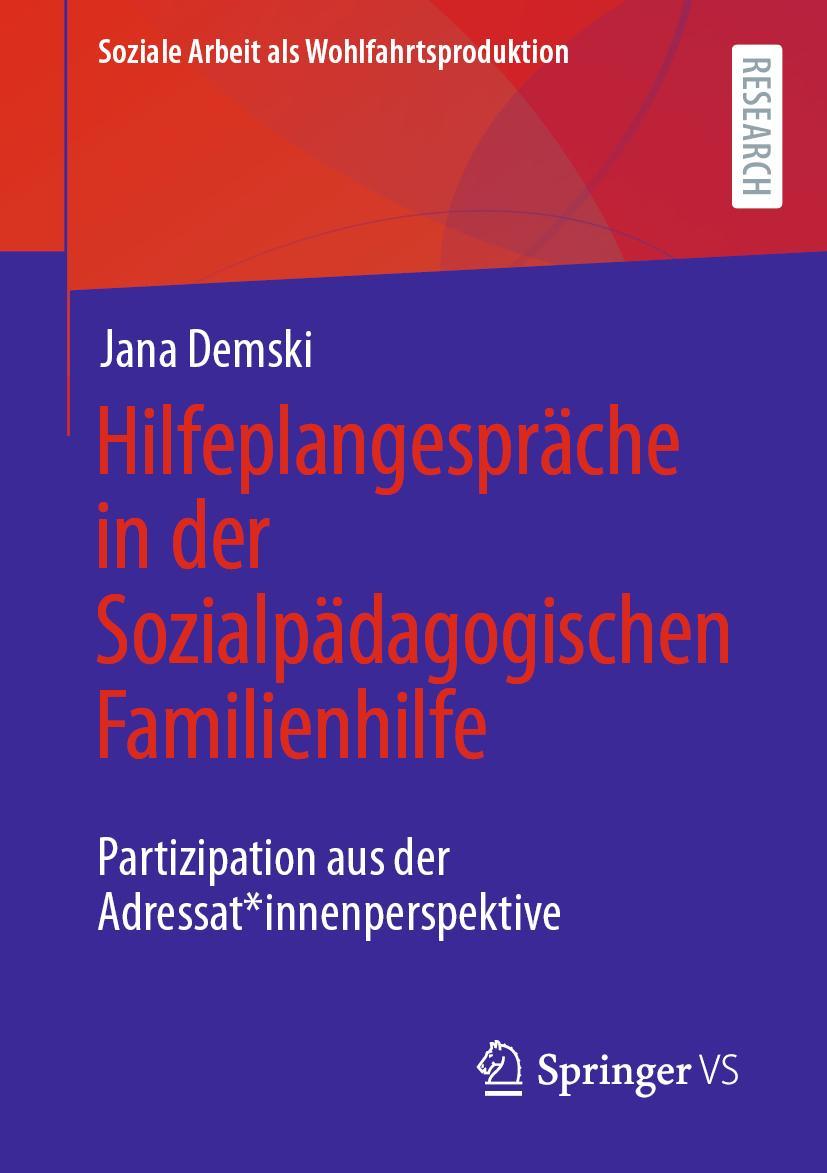 Cover: 9783658414016 | Hilfeplangespräche in der Sozialpädagogischen Familienhilfe | Demski