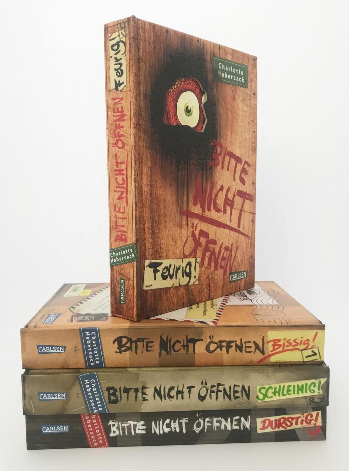 Bild: 9783551652140 | Bitte nicht öffnen 4: Feurig! | Charlotte Habersack | Buch | 240 S.