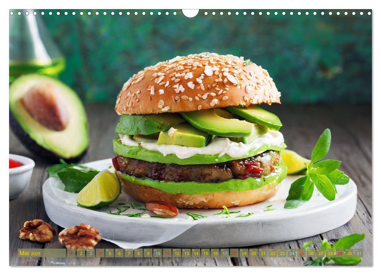 Bild: 9783457036518 | Unsere Burger Deluxe (Wandkalender 2025 DIN A3 quer), CALVENDO...