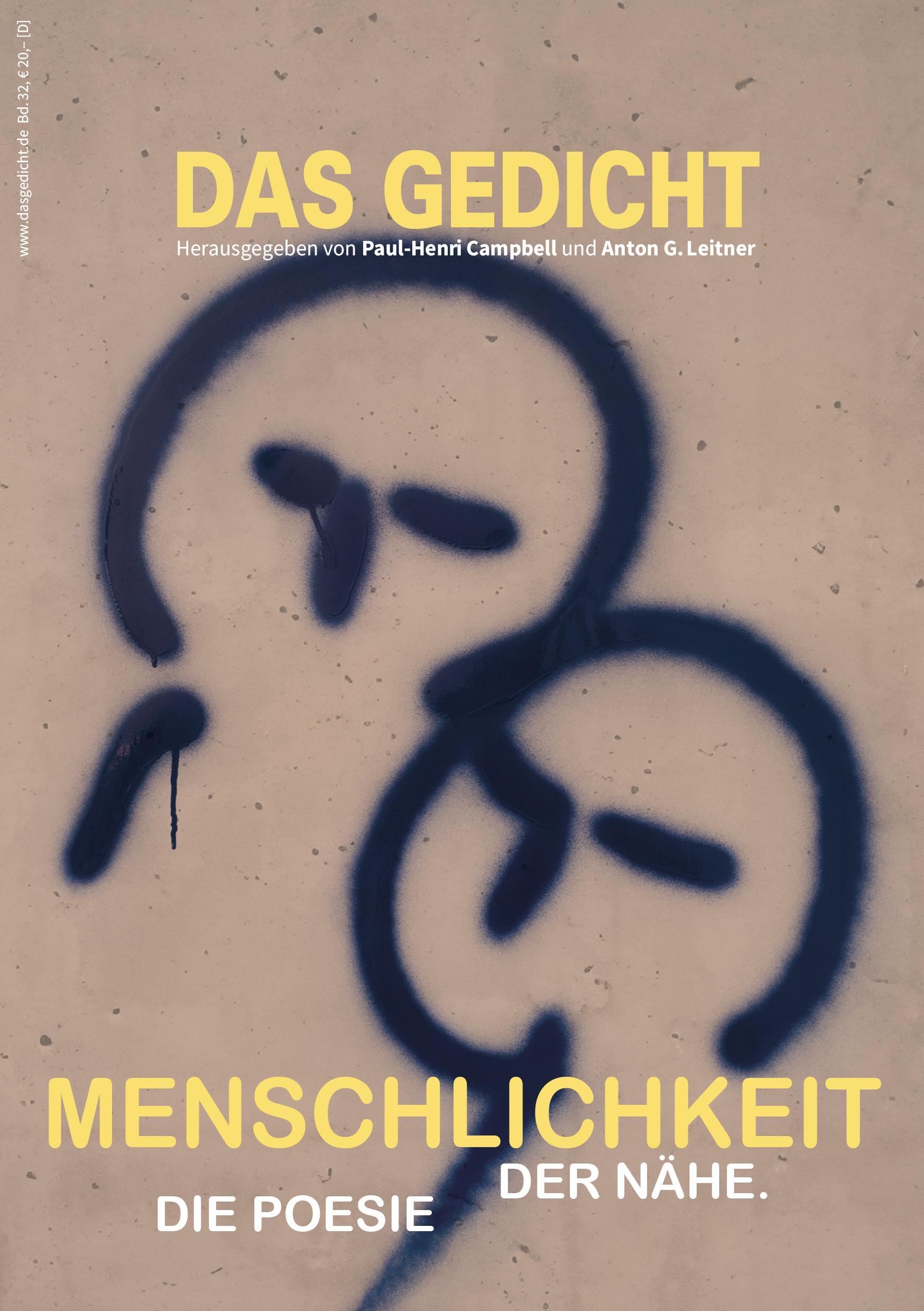 Cover: 9783929433906 | Das Gedicht. Zeitschrift Bd. 32 / Jahrbuch für Lyrik, Essay und Kritik