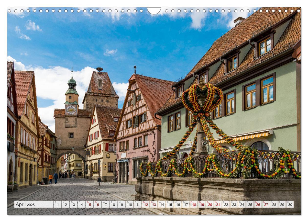 Bild: 9783383988066 | Ein Spaziergang durch Rothenburg ob der Tauber (Wandkalender 2025...