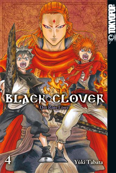 Cover: 9783842029064 | Black Clover 04 | Der Rote Löwe | Yuki Tabata | Taschenbuch | 196 S.