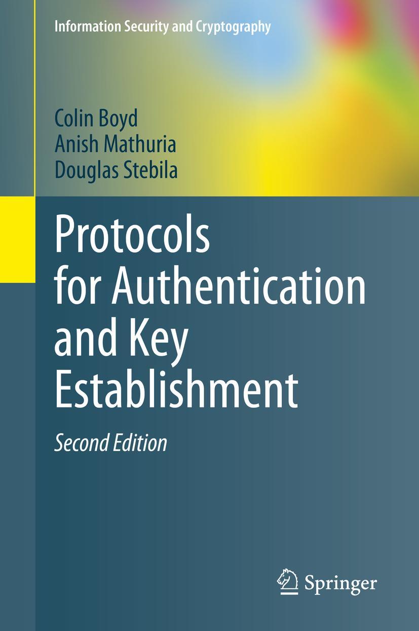 Cover: 9783662581452 | Protocols for Authentication and Key Establishment | Boyd (u. a.)