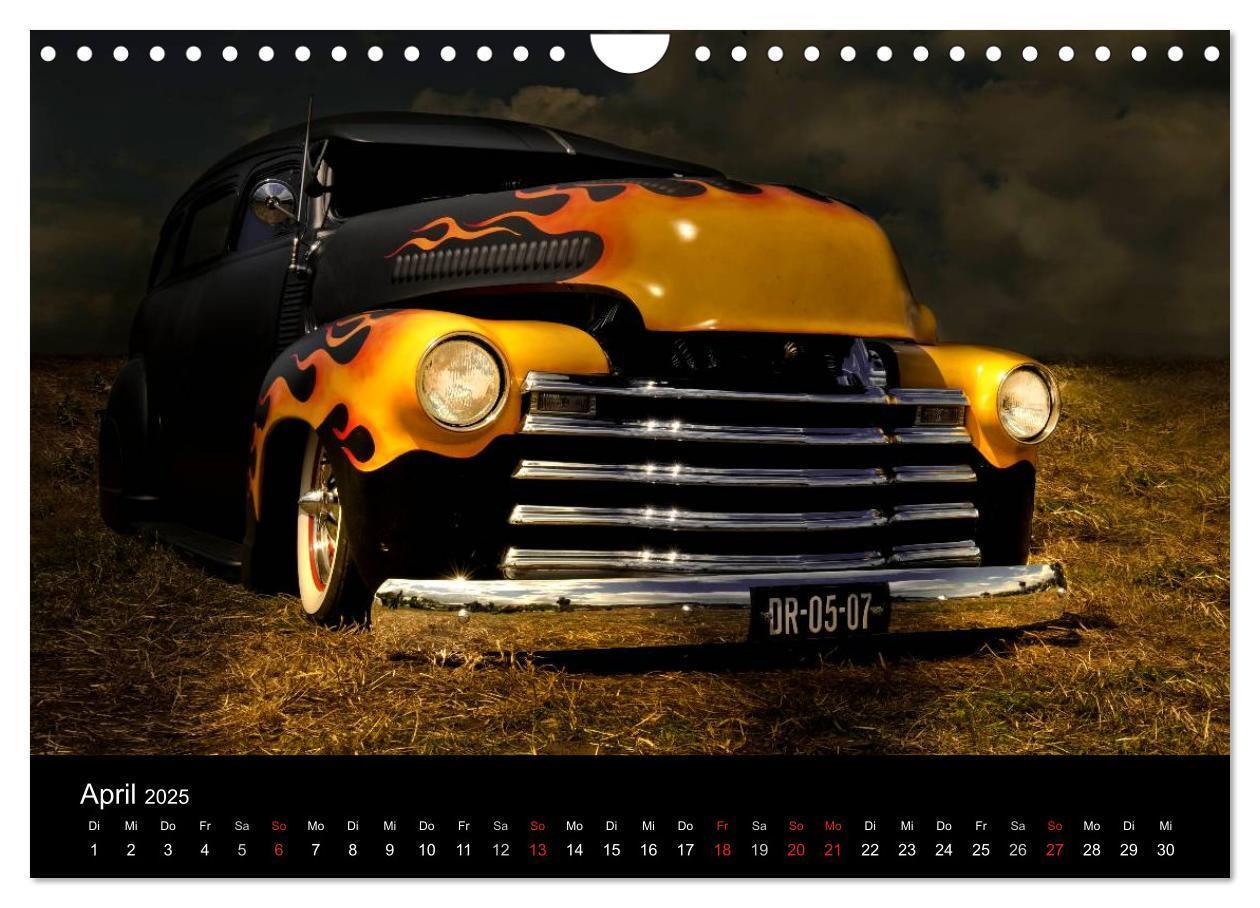 Bild: 9783435665280 | Außergewöhnliche Autos - Hot Rods (Wandkalender 2025 DIN A4 quer),...