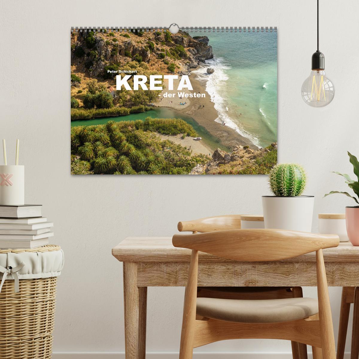 Bild: 9783435101450 | Kreta - der Westen (Wandkalender 2025 DIN A3 quer), CALVENDO...