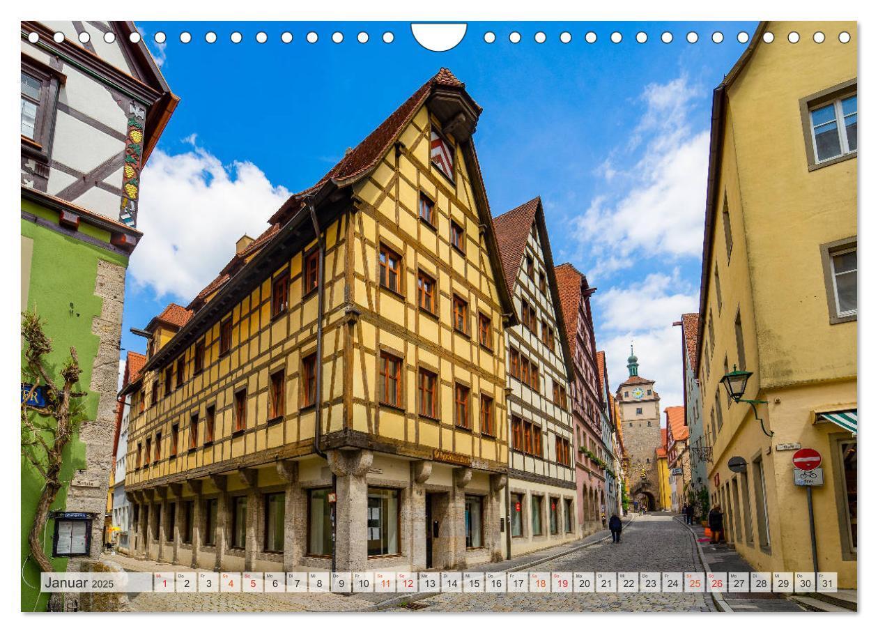 Bild: 9783435229864 | Rothenburg ob der Tauber Impressionen (Wandkalender 2025 DIN A4...