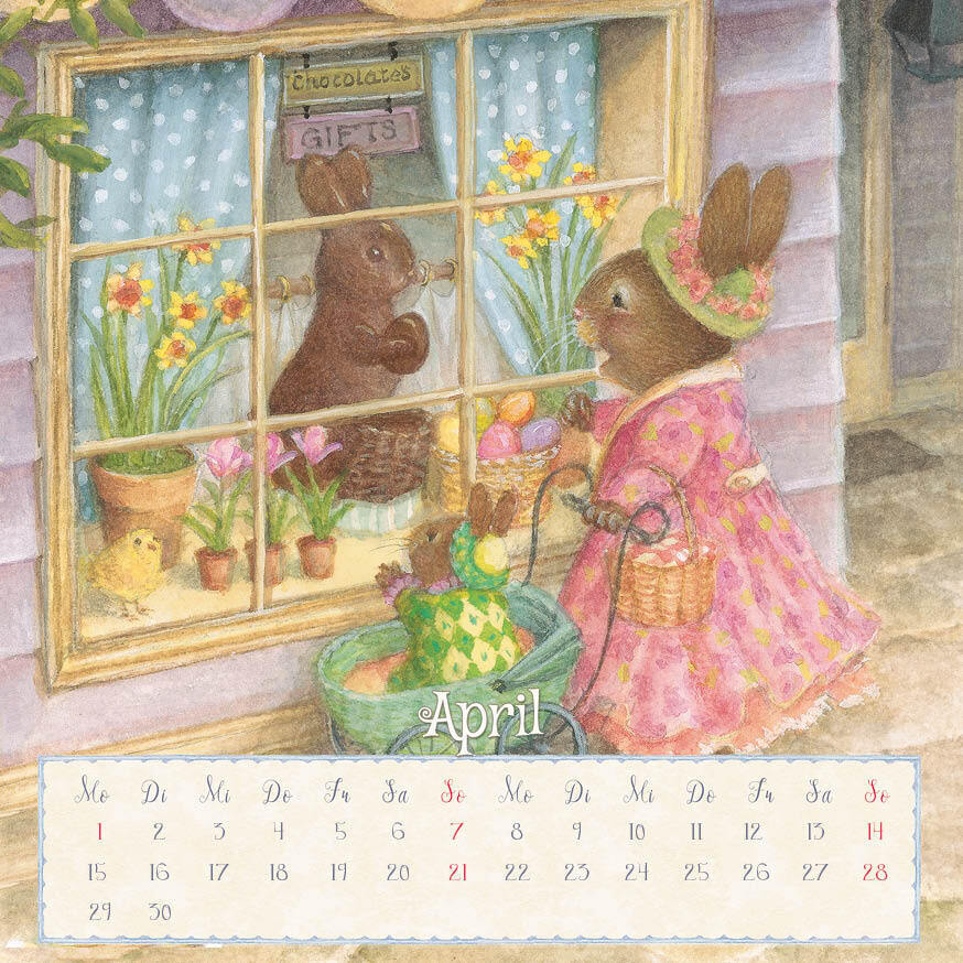 Bild: 9783963722547 | Daheim wohnt das Glück | Tischkalender 2025 | Susan Wheeler | Kalender