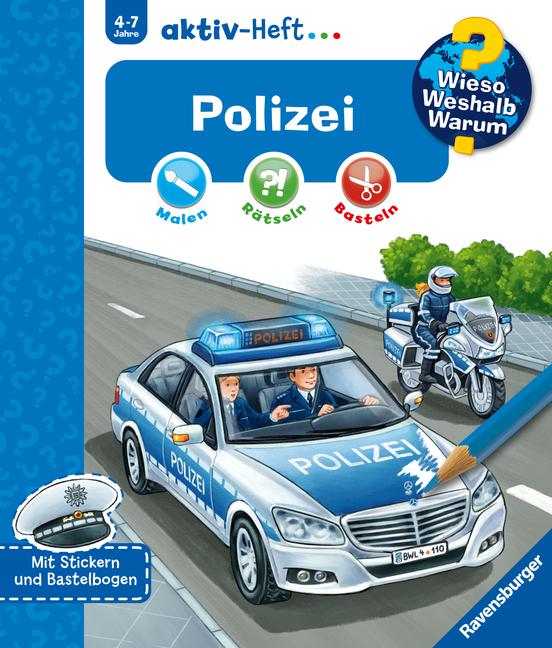 Cover: 9783473326860 | Wieso? Weshalb? Warum? aktiv-Heft: Polizei | Joachim Krause | Buch