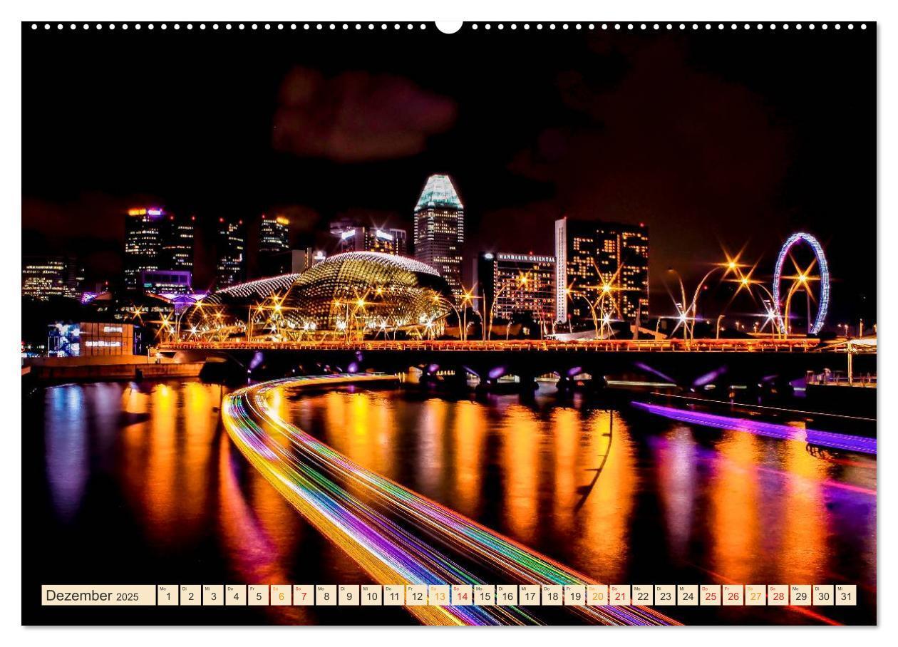 Bild: 9783435466801 | Metropolen der Welt - Skylines in der Nacht (Wandkalender 2025 DIN...