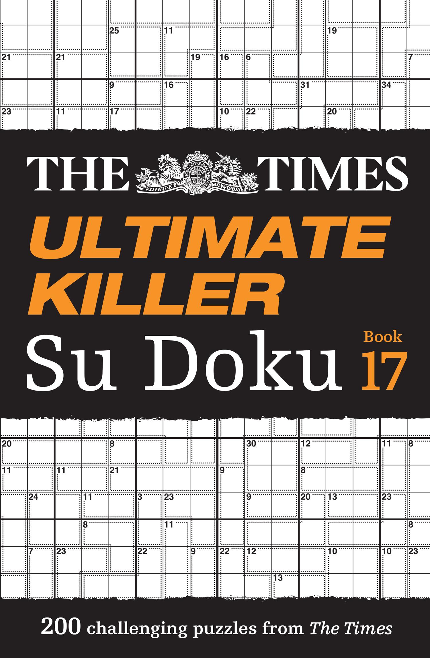 Cover: 9780008673154 | The Times Ultimate Killer Su Doku Book 17 | The Times Mind Games