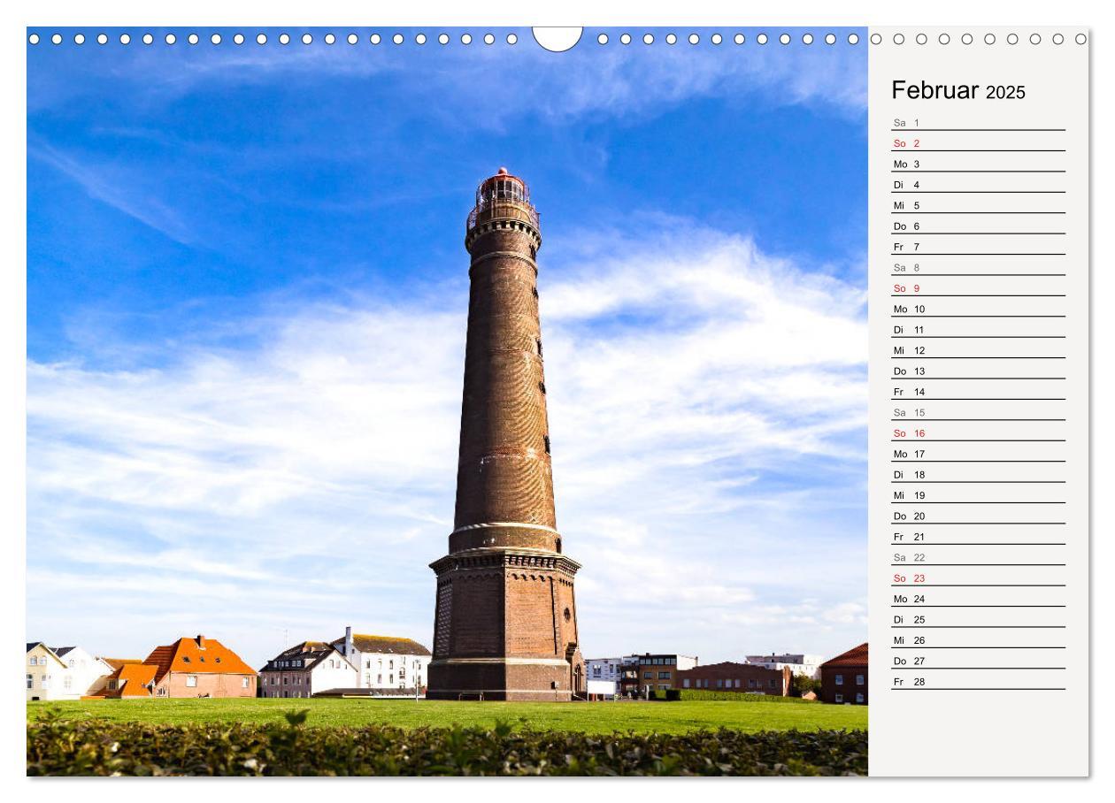 Bild: 9783435259274 | BORKUM Geburtstagskalender mit Planerfunktion (Wandkalender 2025...