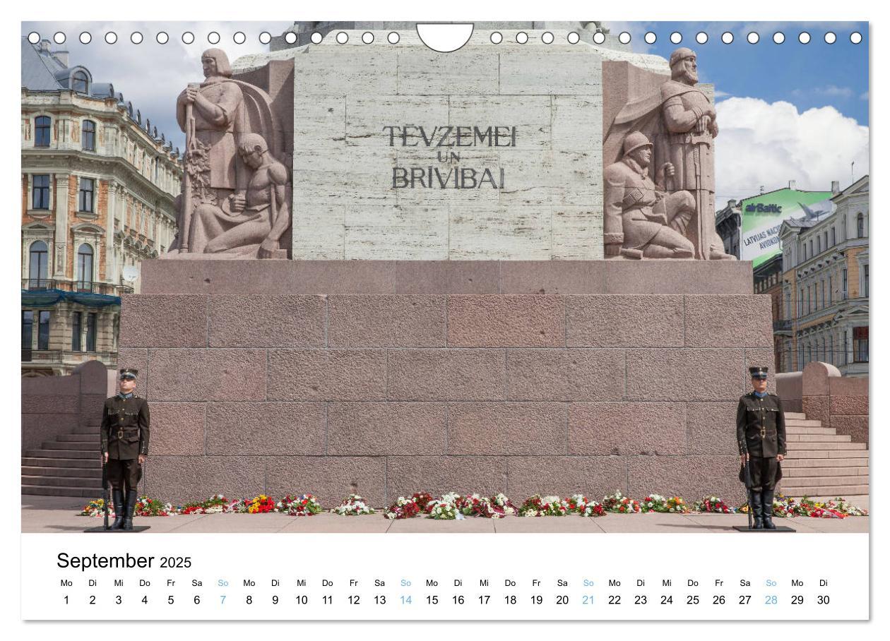 Bild: 9783435378135 | Riga - Metropole des Baltikums (Wandkalender 2025 DIN A4 quer),...