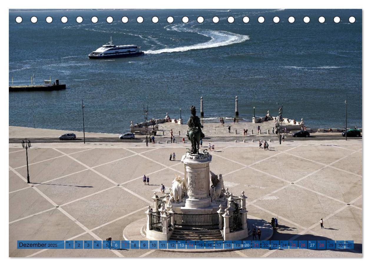 Bild: 9783435561780 | BlickPunkt Lissabon (Tischkalender 2025 DIN A5 quer), CALVENDO...