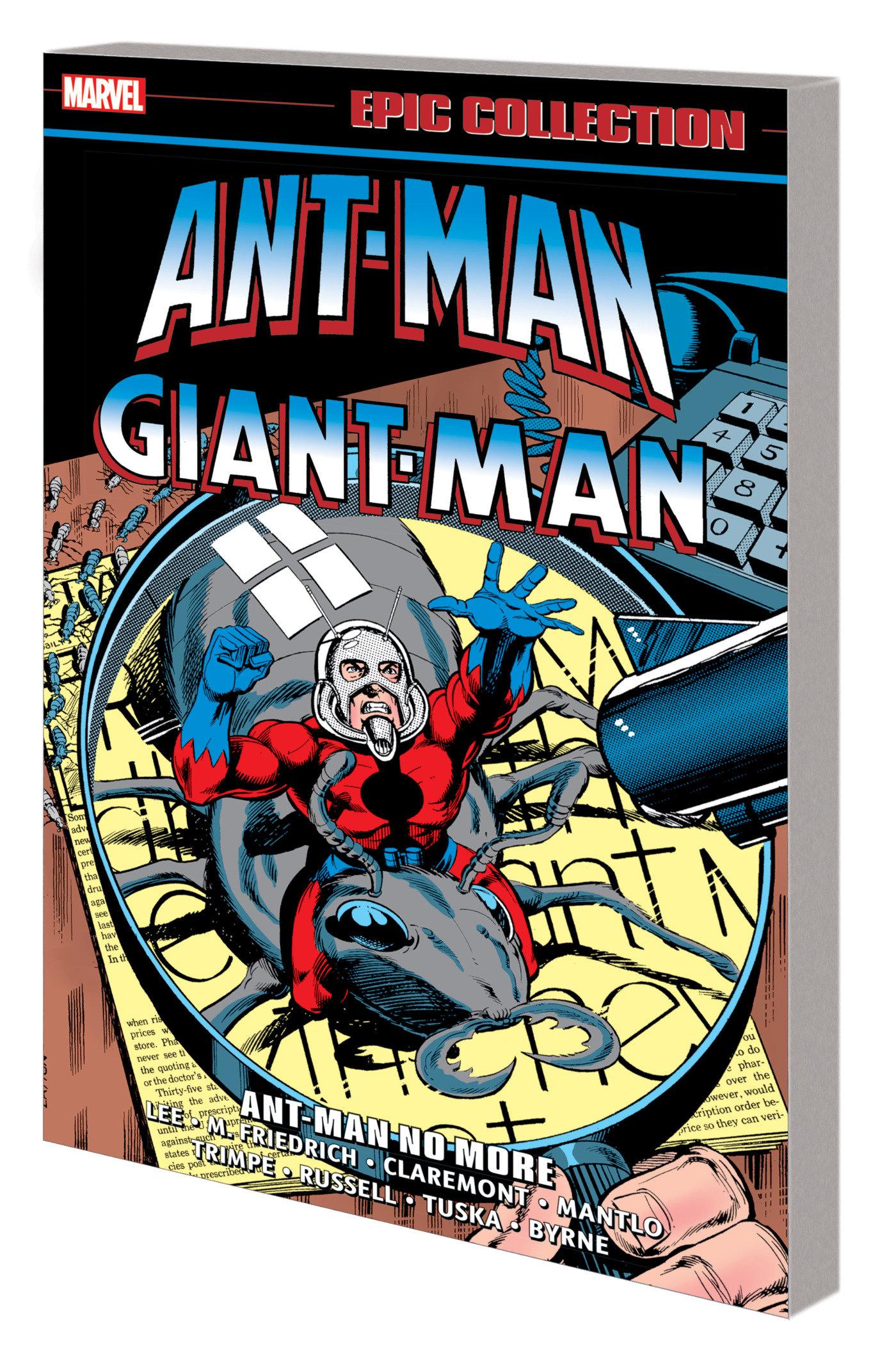 Cover: 9781302949655 | Ant-Man/Giant-Man Epic Collection: Ant-Man No More | Claremont (u. a.)