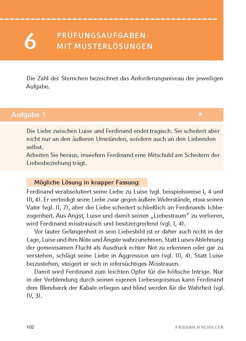 Bild: 9783804420731 | Kabale und Liebe - Textanalyse und Interpretation | Friedrich Schiller