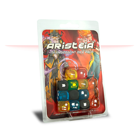 Cover: 8437016958490 | Aristeia! Transparent Dice Pack | englisch | Corvus Belli Infinity