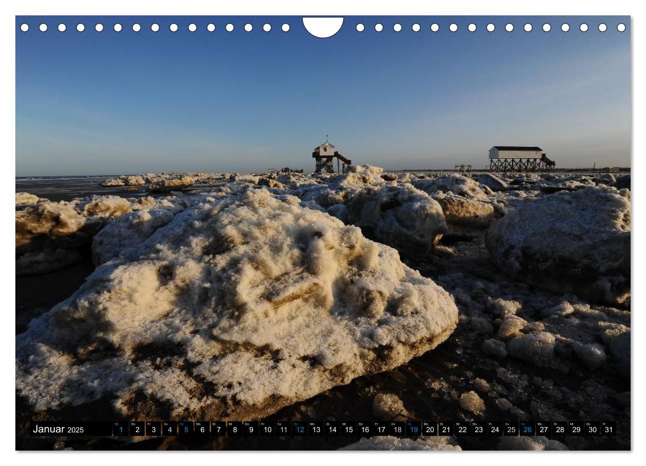 Bild: 9783435757237 | St. Peter Ording (Wandkalender 2025 DIN A4 quer), CALVENDO...