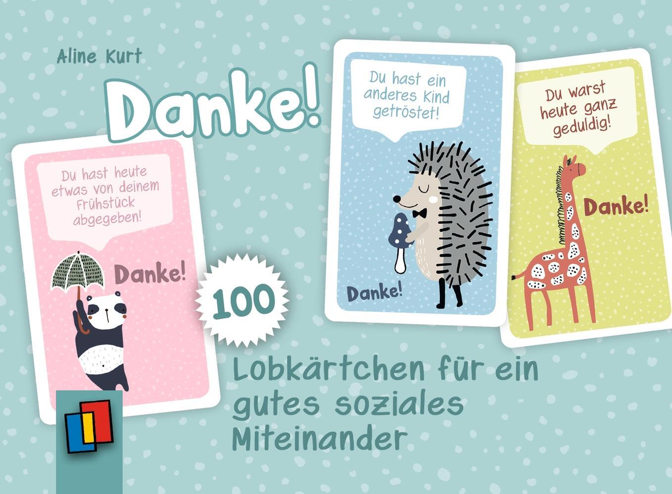 Cover: 9783834644237 | DANKE! 100 Lobkärtchen für ein gutes soziales Miteinander | Aline Kurt