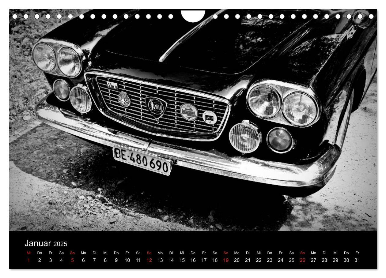 Bild: 9783435780488 | Lancia Flavia (Wandkalender 2025 DIN A4 quer), CALVENDO Monatskalender