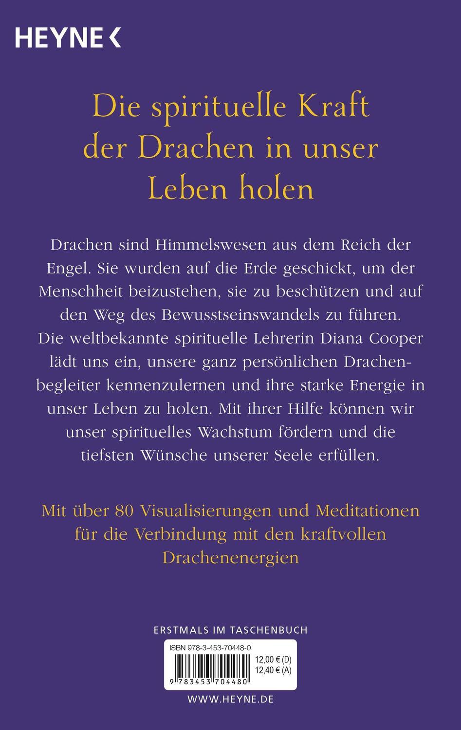 Bild: 9783453704480 | Weise Drachen | Diana Cooper | Taschenbuch | Deutsch | 2022 | Heyne