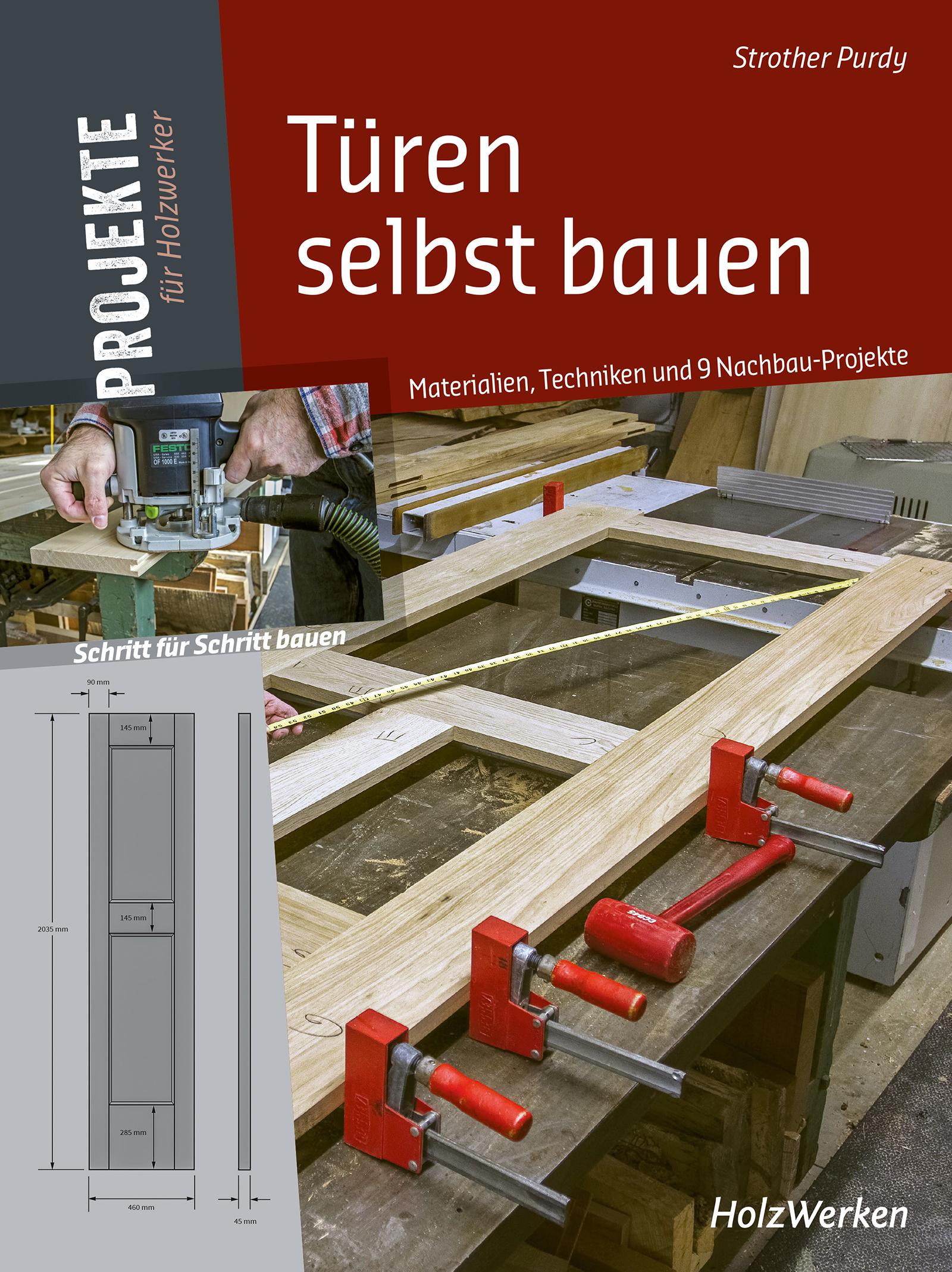 Cover: 9783748607519 | Türen selbst bauen | Materialien, Techniken und 9 Nachbau-Projekte