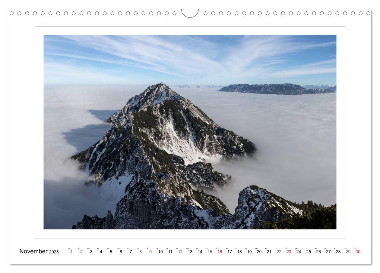 Bild: 9783435463718 | Unterwegs in den Chiemgauer Alpen (Wandkalender 2025 DIN A3 quer),...