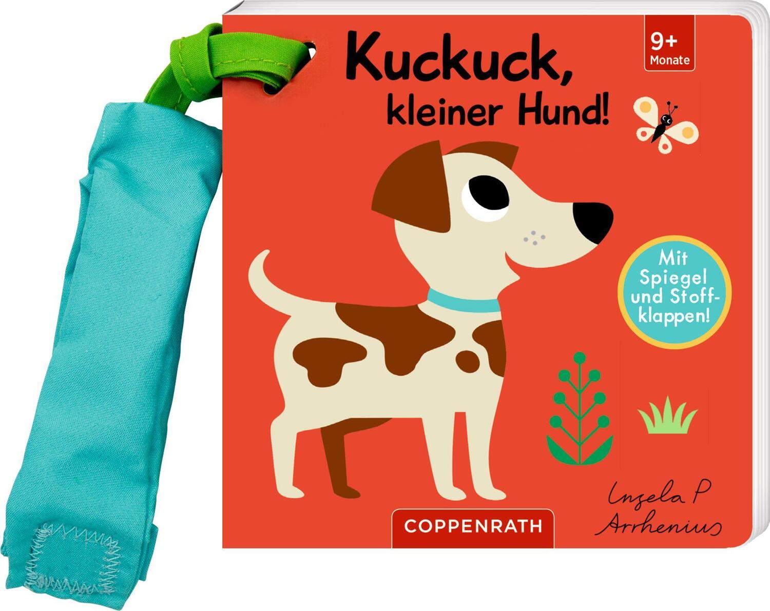 Cover: 9783649647829 | Mein Filz-Fühlbuch für den Buggy: Kuckuck, kleiner Hund! | Arrhenius