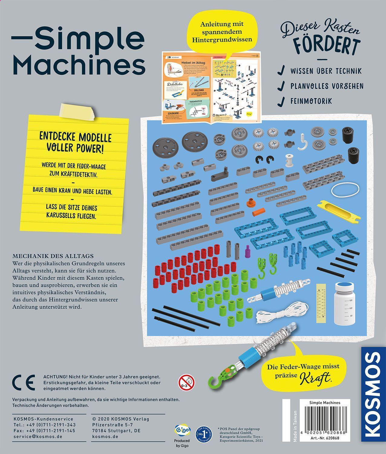 Bild: 4002051620868 | Simple Machines | Experimentierkasten | Spiel | Deutsch | 2022