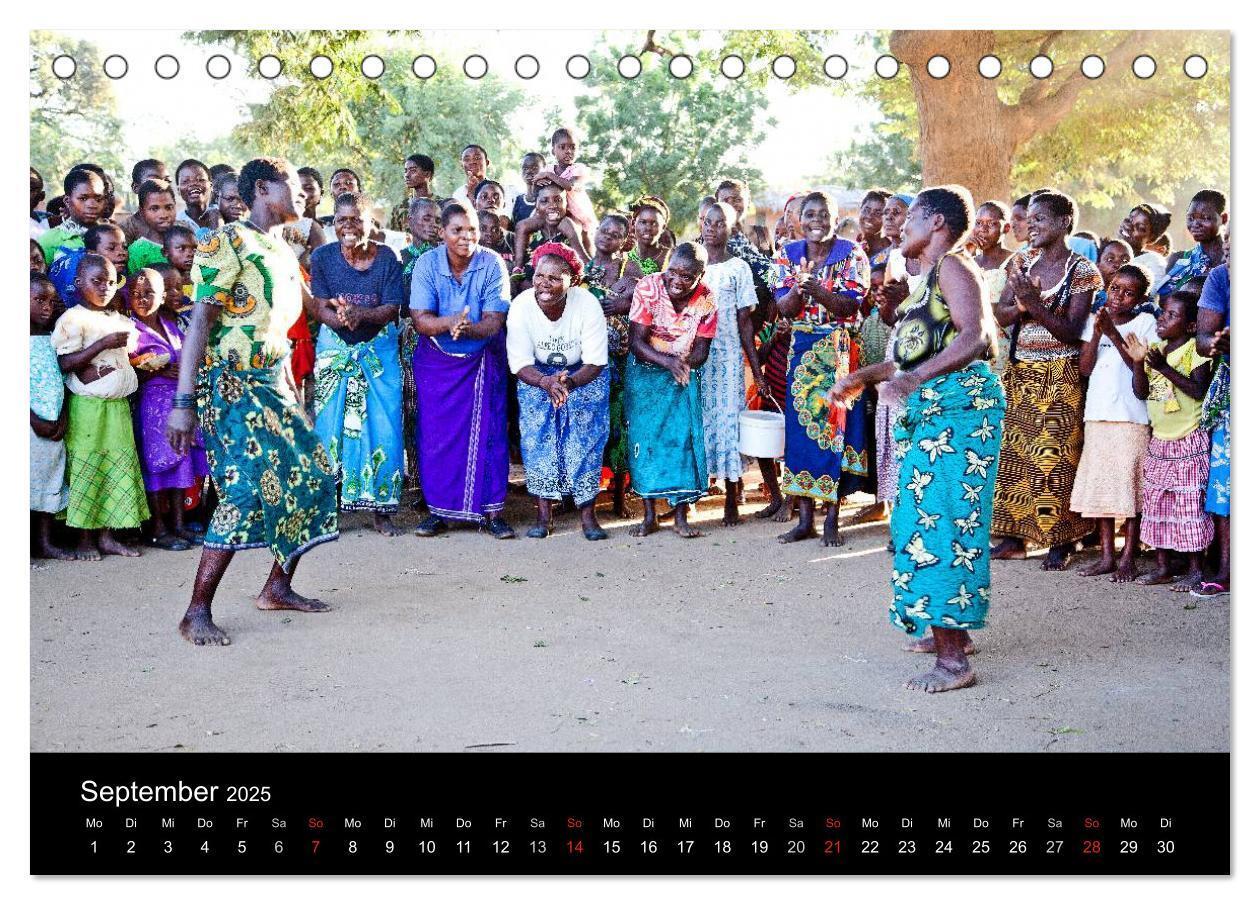 Bild: 9783435654864 | Malawi (Tischkalender 2025 DIN A5 quer), CALVENDO Monatskalender