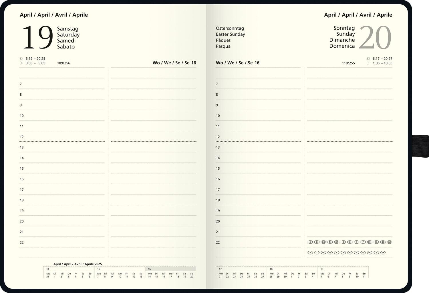 Bild: 4061947131697 | Brunnen 1076466905 Buchkalender Kompagnon Modell 764 66 (2025) 1...