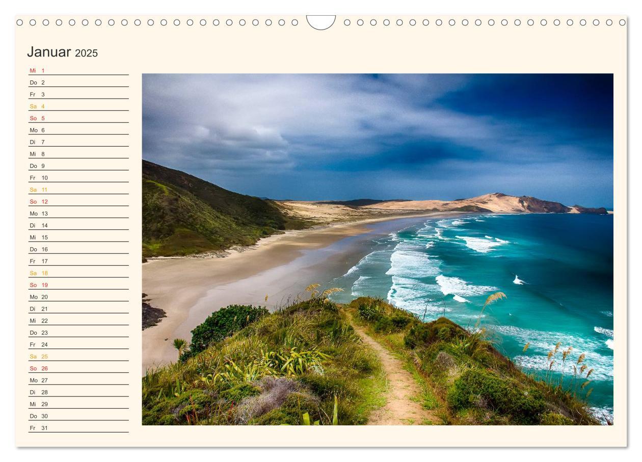 Bild: 9783435487363 | Neuseeland - atemberaubend schön (Wandkalender 2025 DIN A3 quer),...